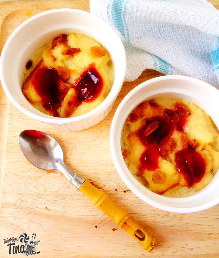 how-to-make-eggless-bread-and-butter-pudding-deesert-recipe