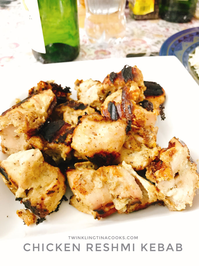 chicken reshmi kebab recipe