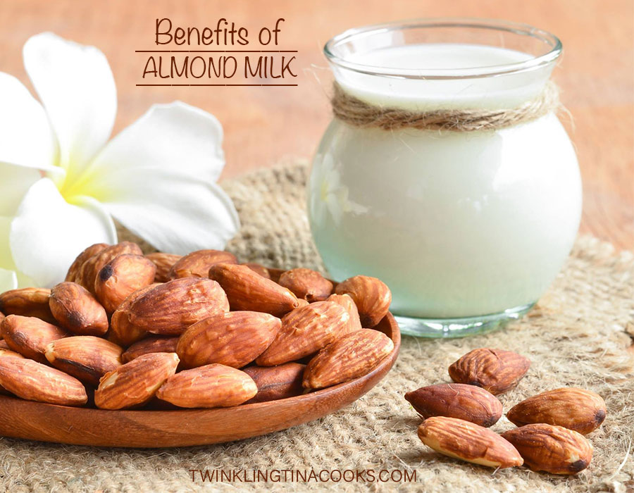benefits of almond milk, almond milk